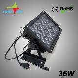 Outdoor decoration IP65 36*1W warm white square led wall washer