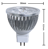 LED Spotlight 4W MR16 Aluminum