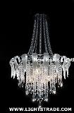 Dinning room lighting fixtures top popular design modern crystal pendant lights