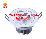 5W led ceiling light with CE and ROHS led manufacturer