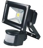 BLACK square Outdoor Flood Lamp 10W
