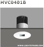 Mercanvee brand flat trajectory 8W LED Ceiling Light in Warm color