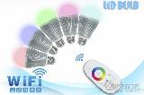ZH-DB1506-6W-Dimmable new design Iphone & WIFI RGB led bulb