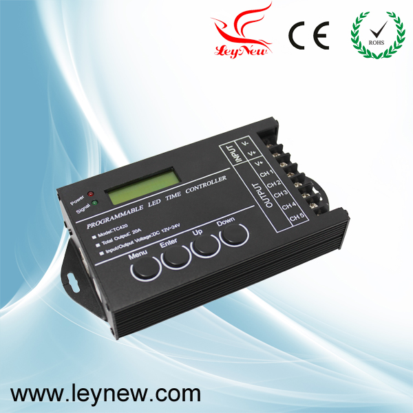 Programmable time led controller