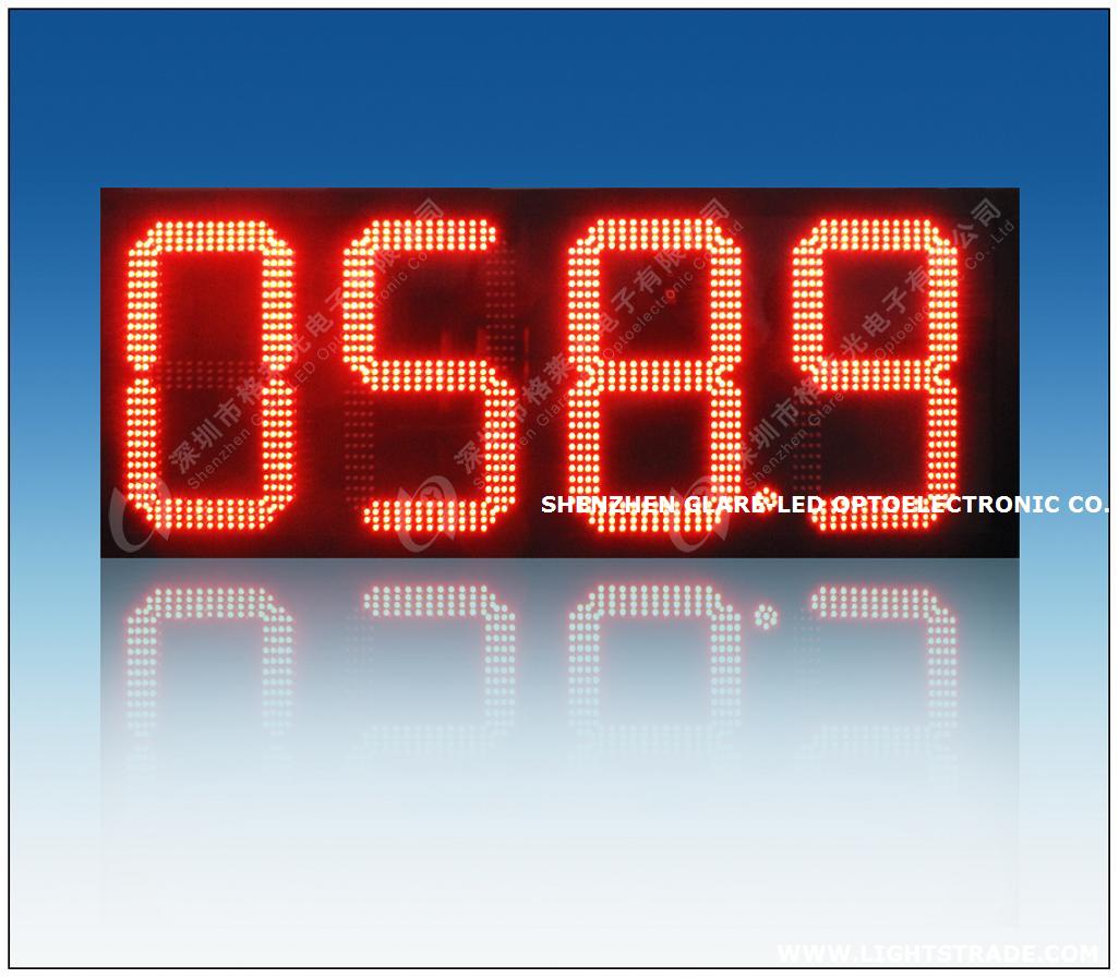 Wholesale led gas price sign