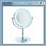 double cosmetic mirror light