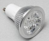 GU10 5W Silver LED Spot Light 4X1W