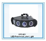 LED Four Head Laser Light