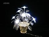 decorative lamp with flower