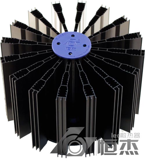 100W LED high bay heat sink/Radiator (Phase-change principle Core of heat column )