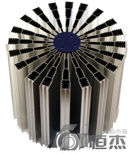 LED high bay heat sink/Radiator (control chip temperature below 39℃,300W)