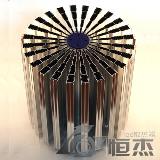 500W LED high bay heat sink/Radiator (Phase-change principle Core of heat column )