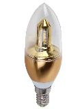 LED candle light 4W smd3014 E14 lamp base high power high efficency