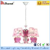 pink butterfly modern decoration light