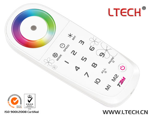 T3M RF LED touch controller with 10 zones Sync and Zone RGB controller