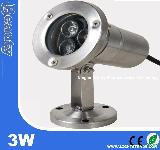 fountains stainless steel 3W led light
