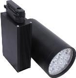 18W LED track light black color high brightness
