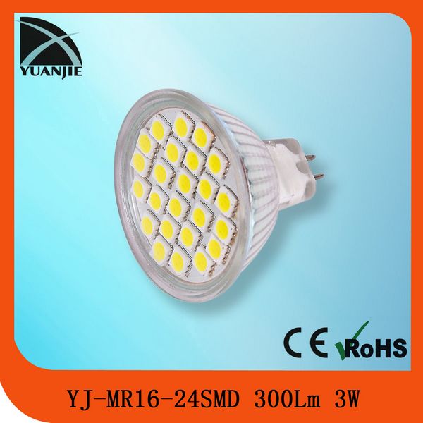 led maunufacturer mr16 glass smd led lamps