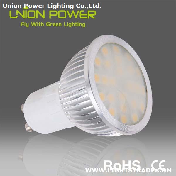 UP-DB008-4.5W AC100-240V 300-350lm E27/GU10/E14 2800-7000K