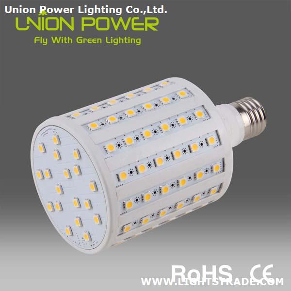 E27/E14 Plastic LED Bulb 6/9/12/18W 36/54/72/108SMD CORN