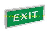 Exit Light, LED, Glass, Wall/Hanging, Single/Double Sides