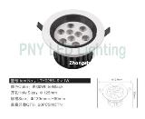 PNY led ceiling light LTH0285-9W