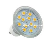 12pcs SMD5050 LED spot light GU10