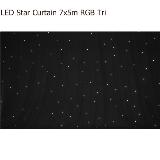 LED Star Curtain 7x5m RGB Tri
