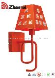 Modern single Crystal Orange Style Wall Lamp