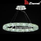 modern crystal led pendant light