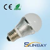 Good Heat Dissipation and Long Lifespan 3W E27 Bulb LED (DP19-P03W-A1)