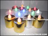 2013 latest decorative flamless led flashing candle  /flash candle/led candle