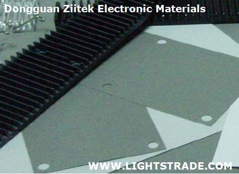 LED thermally conductive insulators
