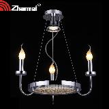 new crystal candle pendant light