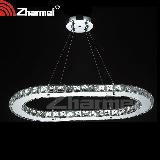 modern crystal led pendant light