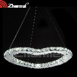 modern crystal led pendant lamp