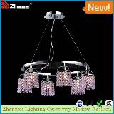 Modern Pink Crystal Chandelier Lighting