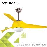 colorful home appliance led ceiling fan