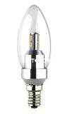 3w E14 LED candle bulb dimmable CE ROHS approval