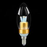 High Quality 3W E14 Led Light Dimmable 360 Degree Led Candle Bulb