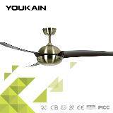 ceiling fan without lights 52-YJ202(Antique brass)