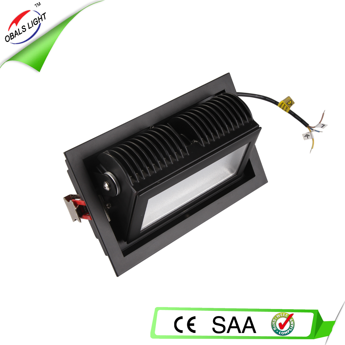 zhongshan Obals SMD 48W adjustable directional lighting recessed led spot downlight