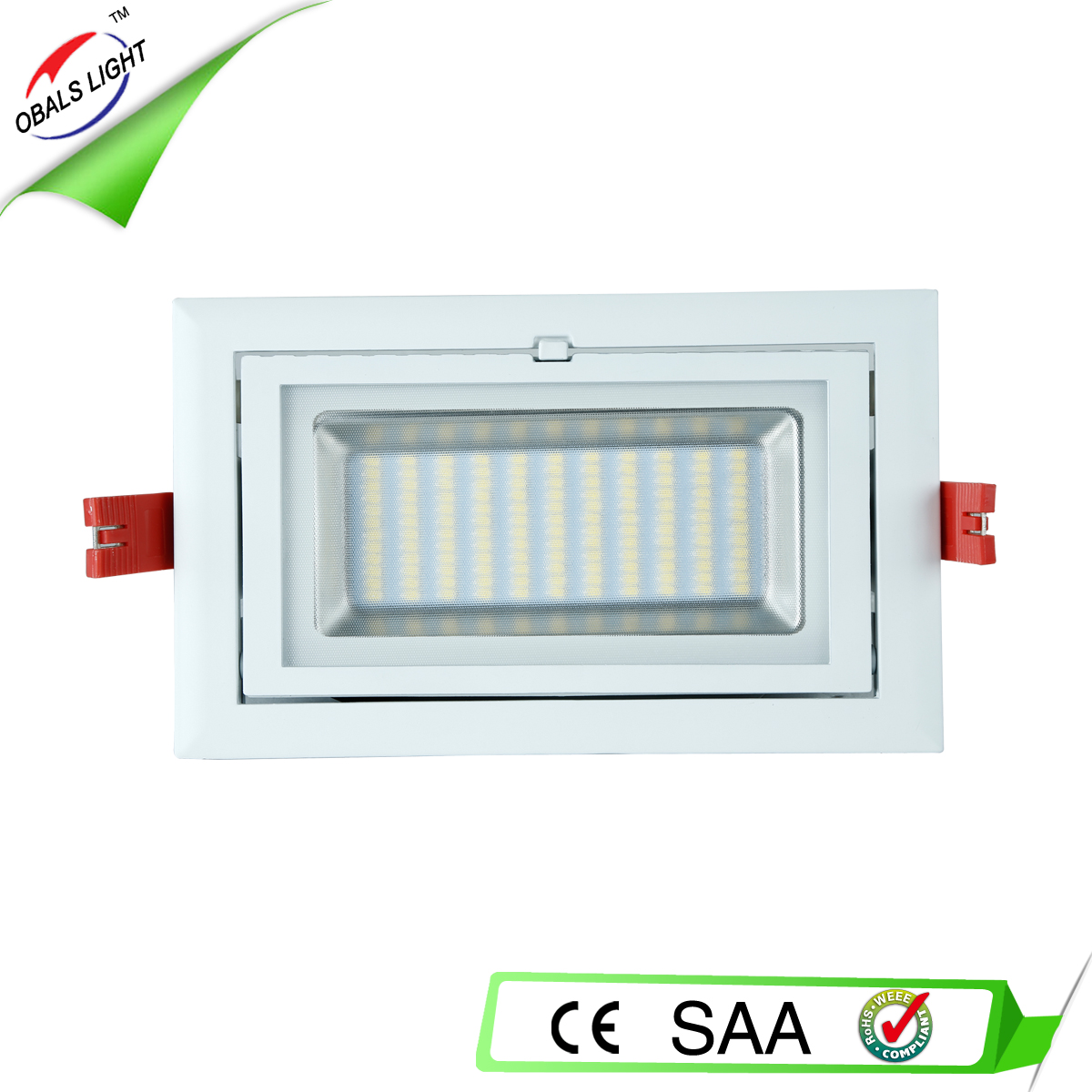 20w rectangular LED downlight smd with CE RoHS SAA approved