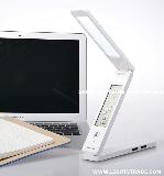 With emergency torch folding touch LED reading table lamp