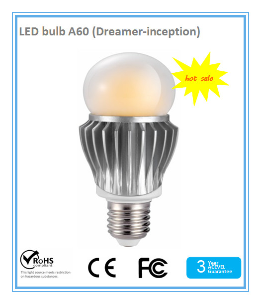 ACEVEL LED Lamps led bulb A60-B01 big beam angle 8W