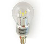 5W LED globe bulb  clear