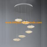 HIFLY Modern LED Pendant Light with Glass Shade
