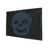 LED Skull curtain (6x4m)