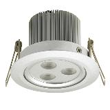 LED Downlight QS-N302B,3xC3Watt  High power,aluminum Ceiling light