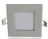 3inch led panel light square type 4w 290lm